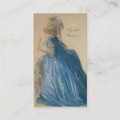 Robe Marie Antoinette - Carte de visite (Devant)