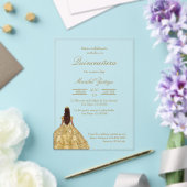 Robe or Quinceanera invitation (Insitu (Mariage))