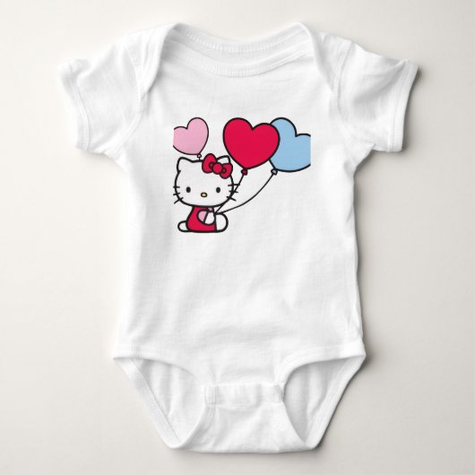 Robe pour bébé Chat Mignon – Impression de chat ad (Devant)