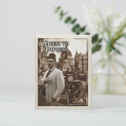 Robe Pour Imprimer Carte Postale (Debout devant)