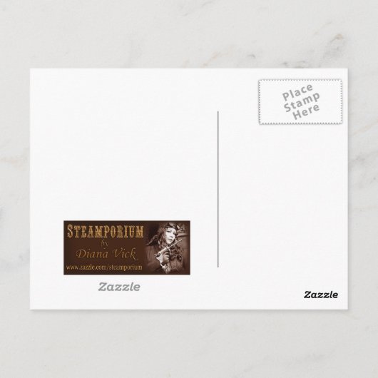 Robe Pour Imprimer Carte Postale (Dos)