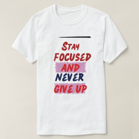 "Robe pour le succès : Le T-shirt motivant (Design devant)