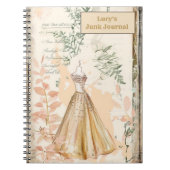 Robe romantique Retro Junk Journal (Devant)
