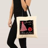 Robe ROUGE - mère du sac fourre-tout à coton de (Devant (produit))
