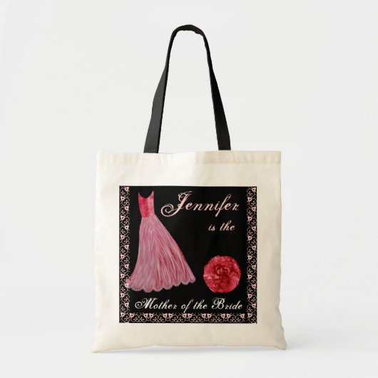 Robe ROUGE - mère du sac fourre-tout à coton de (Devant)