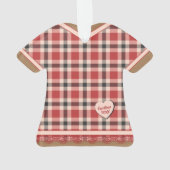 Robe rustique mignonne avec Figurine en dentelle r (dos)