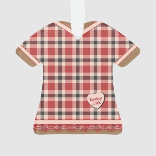 Robe rustique mignonne avec Figurine en dentelle r (dos)