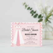 Robe Silhouette Rose & Corail Invitation à une Bab (Debout devant)