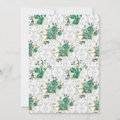 Robe Thème Douche nuptiale Invitations - Chic (Devant)