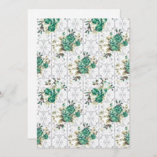 Robe Thème Douche nuptiale Invitations - Chic (Devant / Derrière)