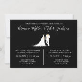 Robe & Tux - Invitation Mariage & Réception (Devant)