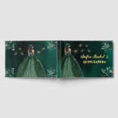 Robe verte Emeraude Florale Anniversaire Quinceane (Complet)