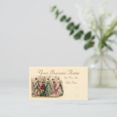 Robe Victorienne Avec Carte de visite Bow Rose (Debout devant)