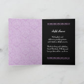 Robe violette demoiselle d'honneur Mariage Merci R (Intérieur)