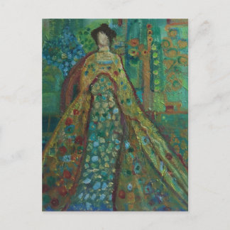 Robed Woman Briefkaart