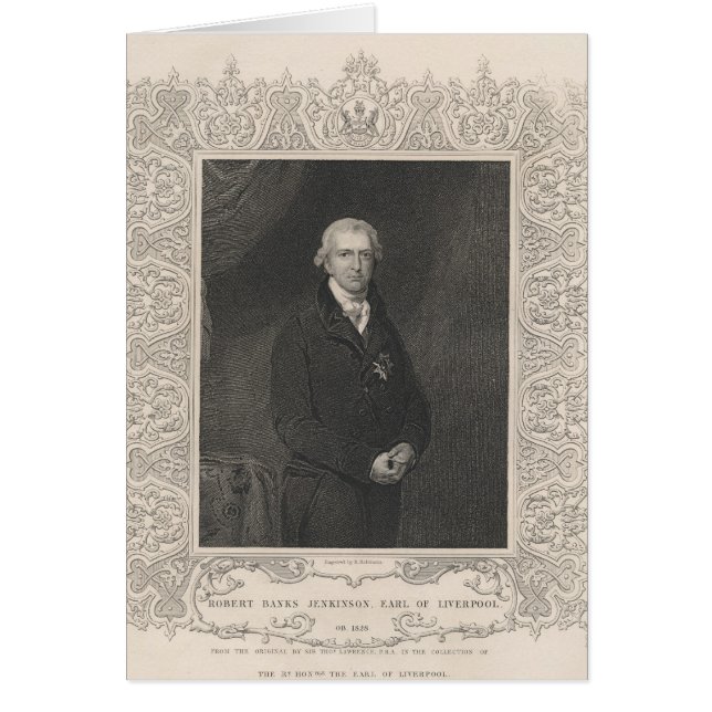 Robert Banks Jenkinson, 2e graaf van Liverpool (Voorkant)