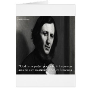 Robert Browning God Perfecte Dichter Citaat