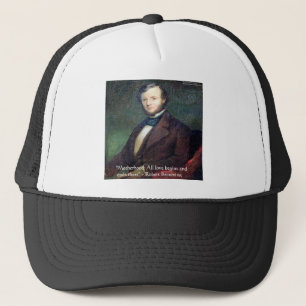 Robert Browning Motherhood Quote Trucker Pet