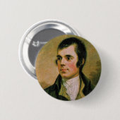 Robert Burn, die Burn's avond viert Ronde Button 5,7 Cm (Voorkant /achterkant)