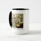 Robert Burns 1759 - 1796 Mug (Devant gauche)