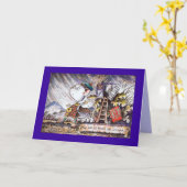 Robert Burns à une carte de poésie de souris (Fleur jaune)