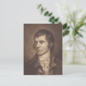 Robert Burns Briefkaart (Staand voorkant)