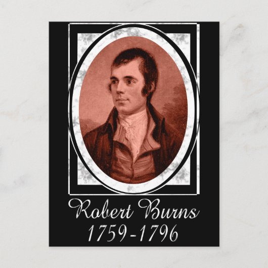 Robert Burns Briefkaart (Voorkant)