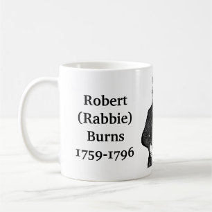 Robert Burns citeert op poëtschilders en liegen Koffiemok
