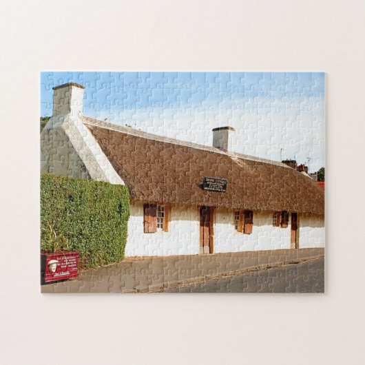 Robert Burns cottage, Alloway, Schotland Legpuzzel (Horizontaal)