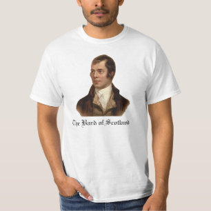 ROBERT BURNS MANNEN TEE SHIRT
