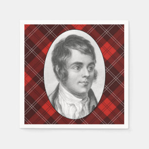Robert Burns Papieren servetten