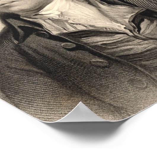 Robert Burns Portrait Poster (Hoek)