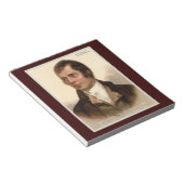 Robert Burns "Pour la connaître" Bloc-notes de cit (Incliné)