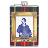 Robert Burns Royal Stewart Plaid Jan 25 Cocktail Heupfles (Voorkant)