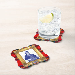 Robert Burns Royal Stewart Plaid Jan 25 Cocktail Kartonnen Onderzetters