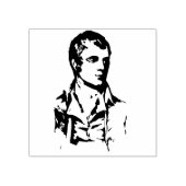 Robert Burns Stamp Rubberstempel (Afrduk)