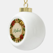 Robert Christmas Ornament – Personalized Keepsake (Rechts)