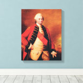Robert Clive 1st Baron Clive, c.1773 Canvas Afdruk (Insitu (Houten vloer))