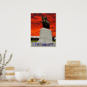 Robert de Bruce King of Scots Poster (Keuken)