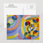 Robert Delaulay - Circular Forms Briefkaart (Voorkant / Achterkant)