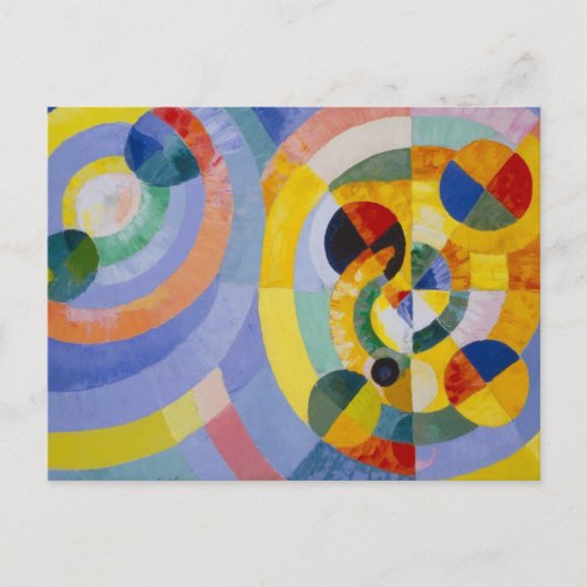 Robert Delaulay - Circular Forms Briefkaart (Voorkant)