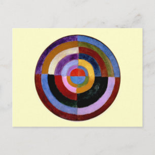 Robert Delaunay abstracte kunst Briefkaart