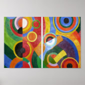 Robert Delaunay abstracte kunst Poster (Voorkant)