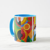 Robert Delaunay art: Rhythm Mok (Voorkant links)
