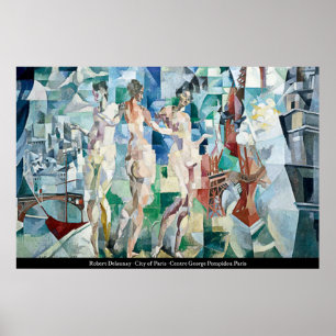 Robert Delaunay - City of Paris Poster