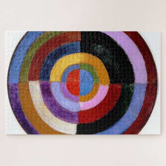 Robert Delaunay Claasical Abstract Art Painting Legpuzzel (Horizontaal)
