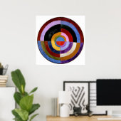 Robert Delaunay Classical Abstract kunstschilderij Poster (Thuiskantoor)
