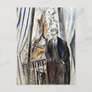 Robert Delaunay De dichter Philippe Soupault Briefkaart