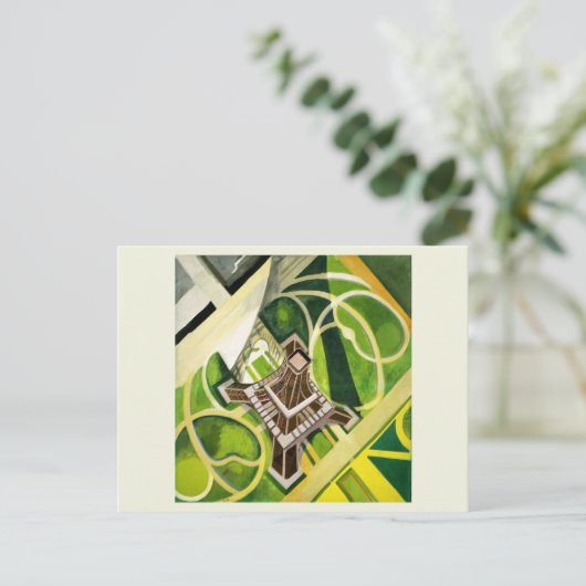 Robert Delaunay - Eiffeltoren 1922 Briefkaart (Staand voorkant)