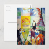 Robert Delaunay Het Cardiff-team Briefkaart (Voorkant / Achterkant)